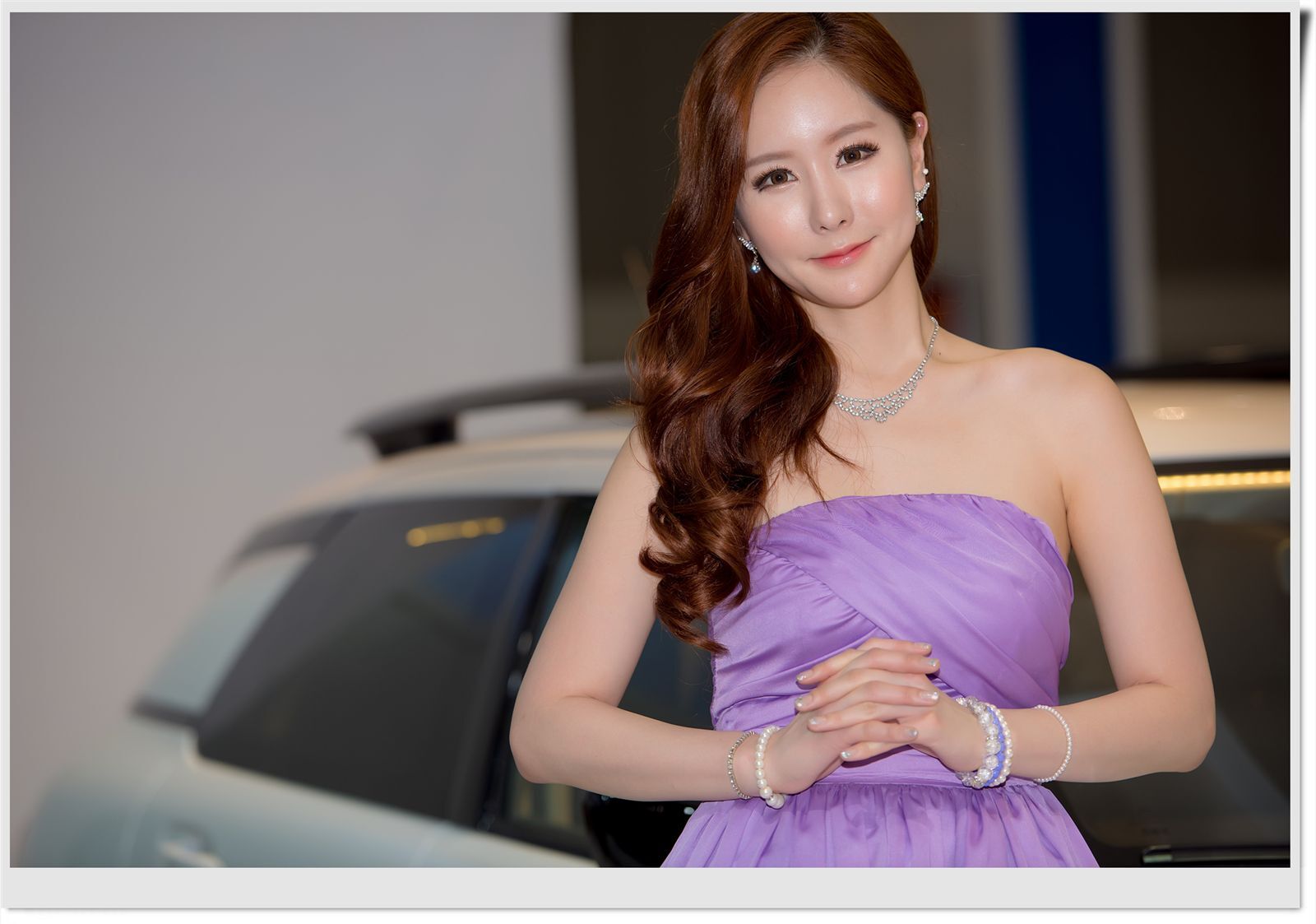 2015韩国国际车展靓丽车模Kim Ye Ha